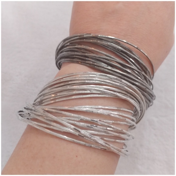 ⚡Bangle Multi Bracelet Set - Picture 5 of 6