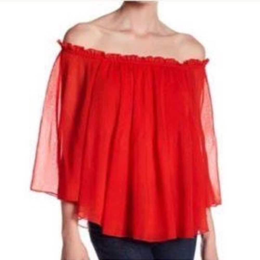 🎉HOST PICK🎉 Romeo and Juliet Crimson Red Blouse