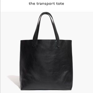 Madewell large transport tote.