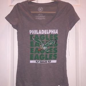 Woman sz s Philly Eagles T shirt official