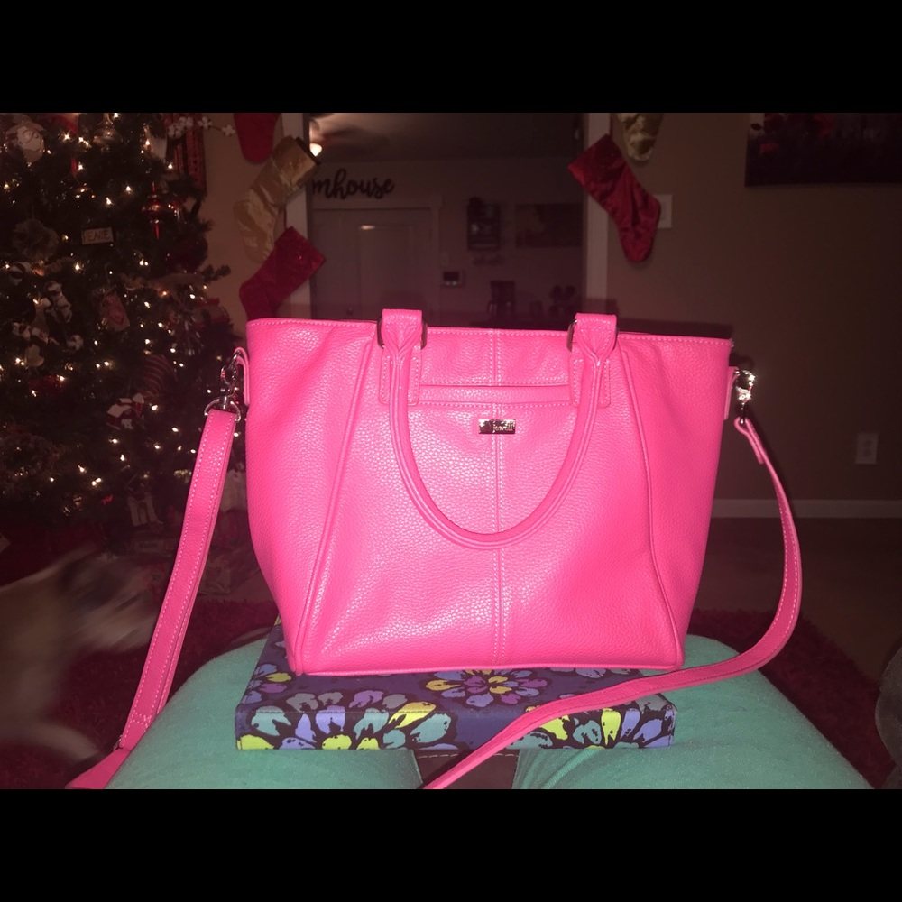 Thirty one Jewel purse. Like new. Hot pink