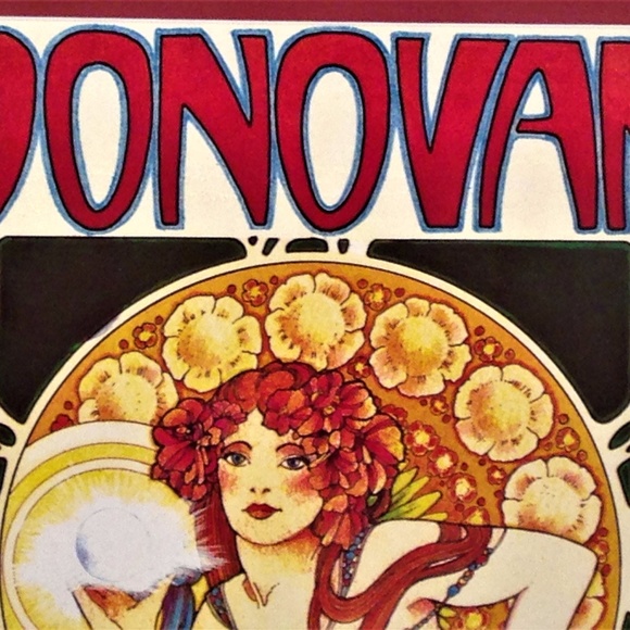 Donovan Framed Concert Poster by Bob Masse Signed - Picture 2 of 4
