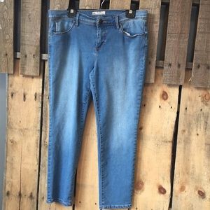 Free People Cropped Jeans Waist 31