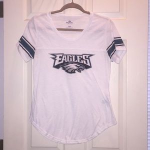Ladies Philly Eagles T-shirt sz m