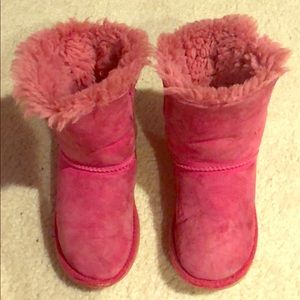 Pink girls Ugg boots size 11