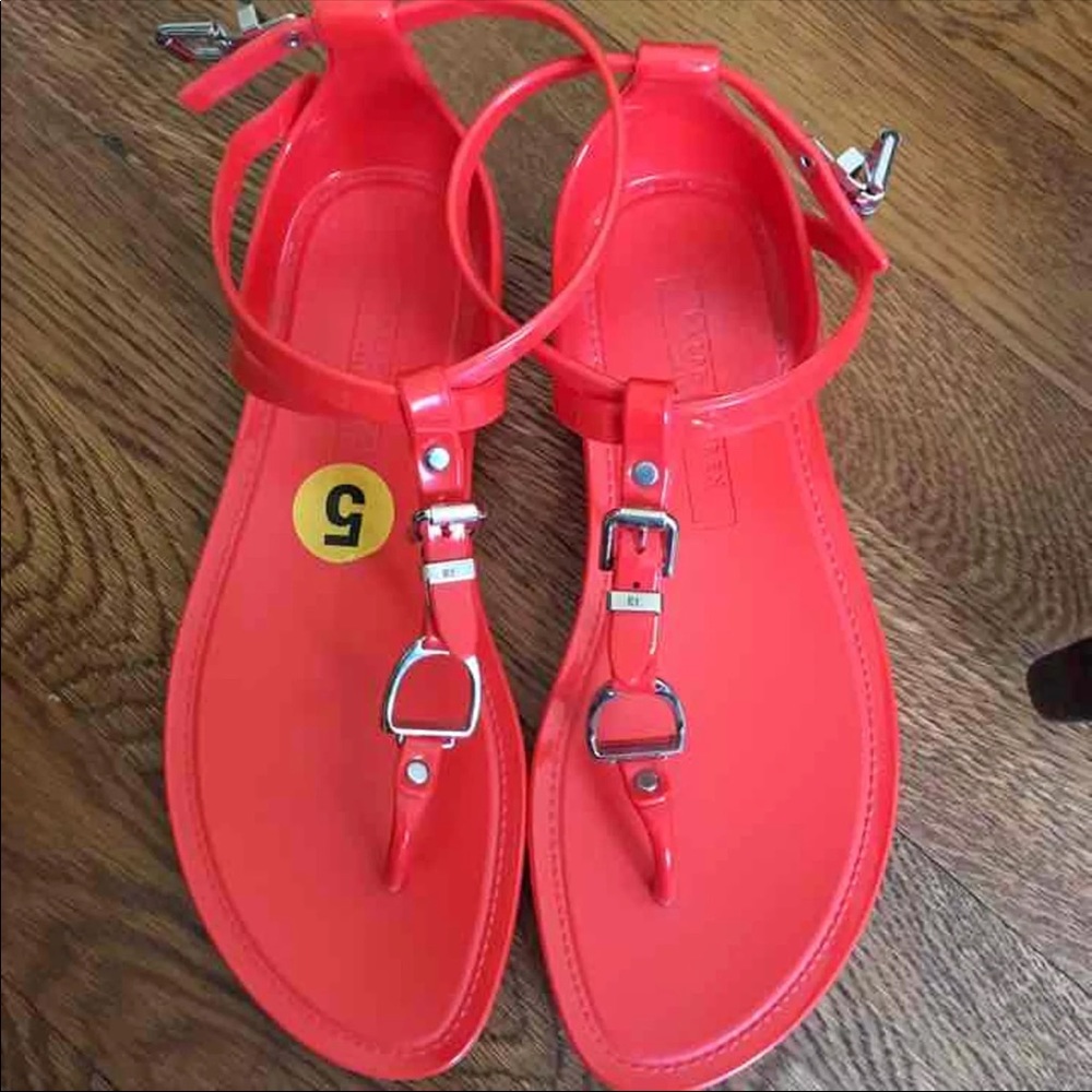 Ralph Lauren jelly sandals