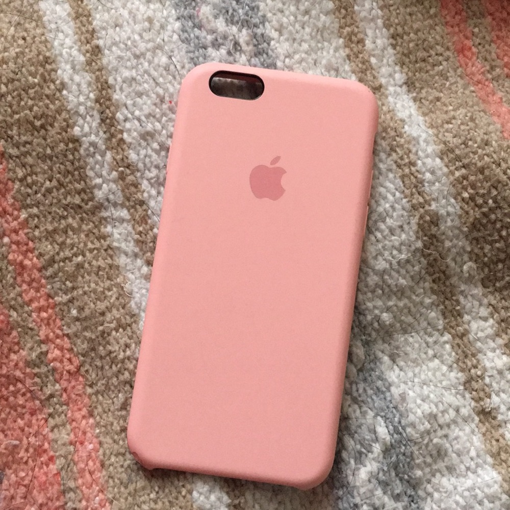 Apple brand pink case for iPhone 6/6S
