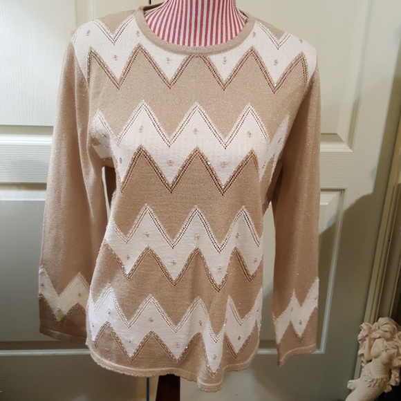 Alfred Dunner Sweaters - NWOT Alfred Dunner Embellished Sweater. Sm/Med.