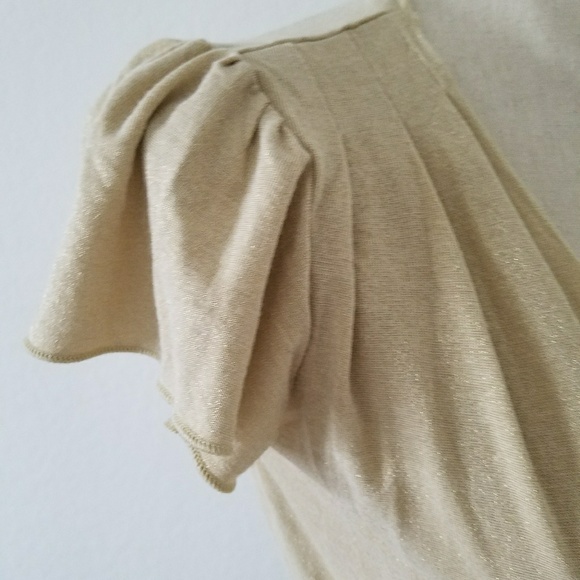 One west gold blouse - Picture 2 of 4