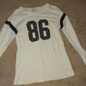 PINK Rhinestone Long Sleeve