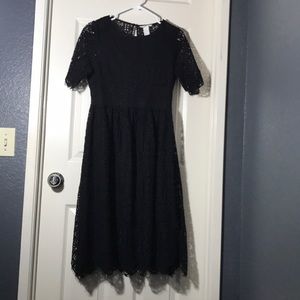 Black Laced Dress