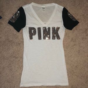 Sequin T-Shirt from PINK