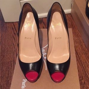 Christian Louboutin Very Prive 120mm Black Heel
