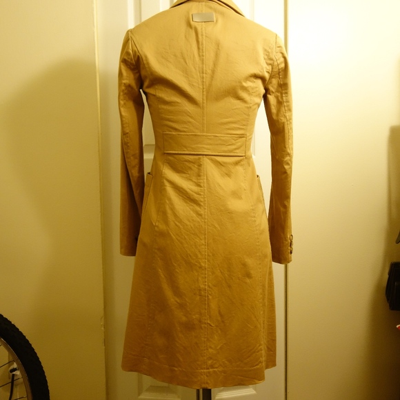 VINTAGE Tan Coat - Picture 4 of 8