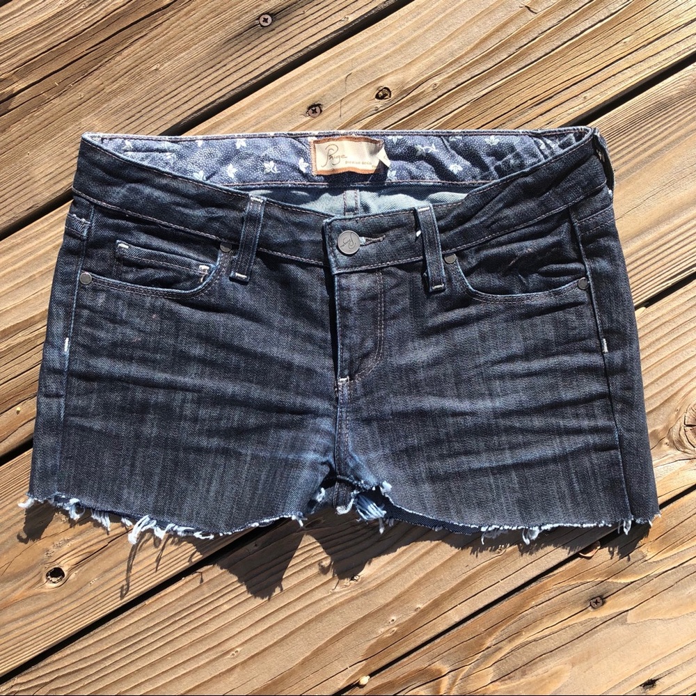 Paige Women’s Demin Cut Off Jean Shorts