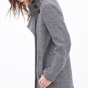 Forever 21 Tweed Peacoat