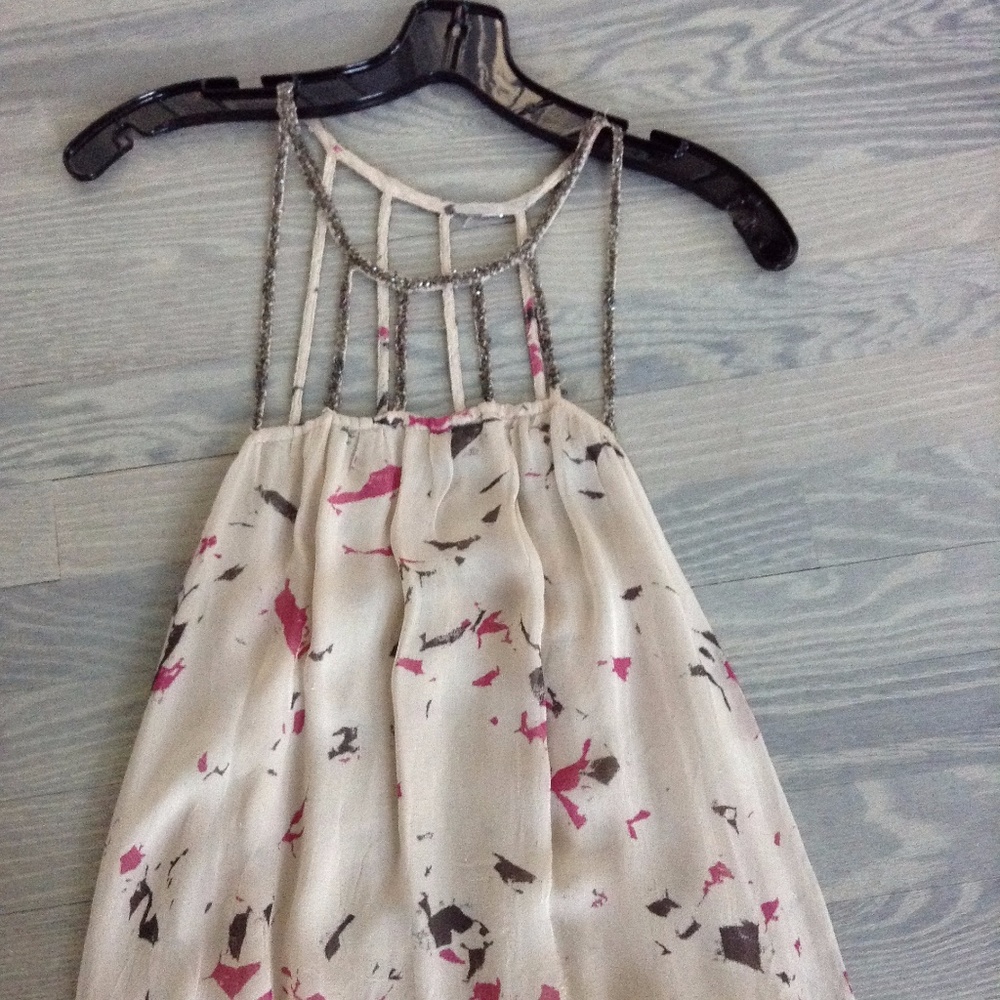 NEW! Embellished Beaded Tank- Top Shop