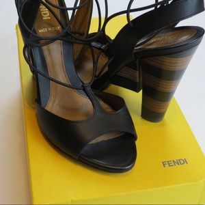 AUTHENTIC Fendi Sandalo Cuoio (Sandals)