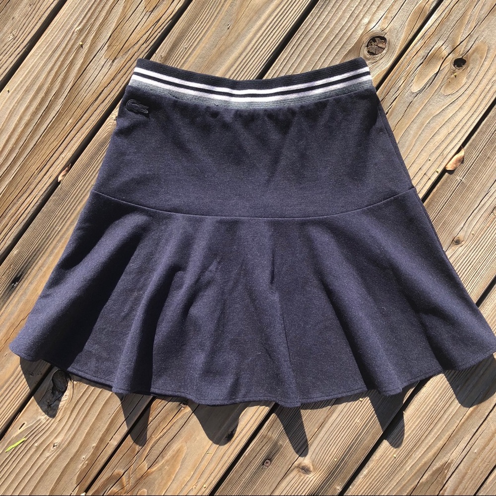 Lacoste Women’s Heathered Fit and Flare Skirt