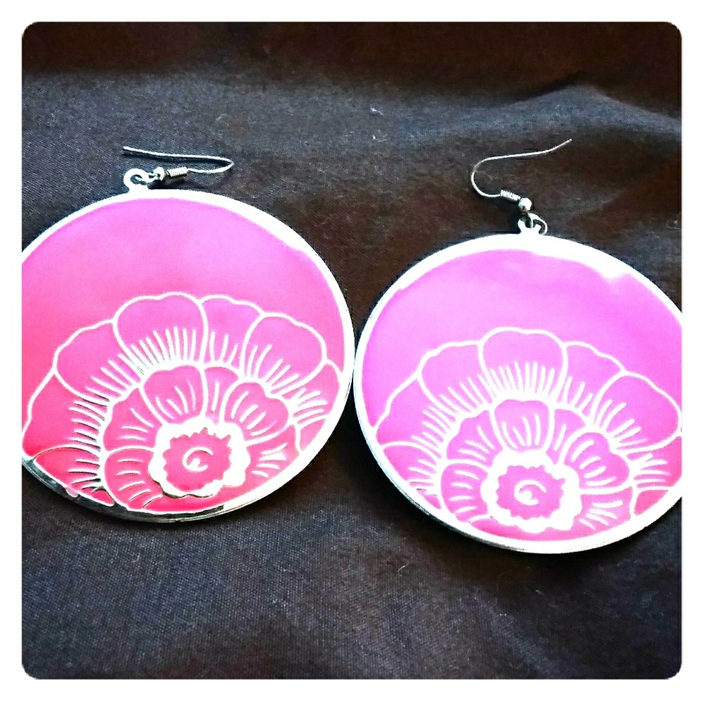 Disc Earrings