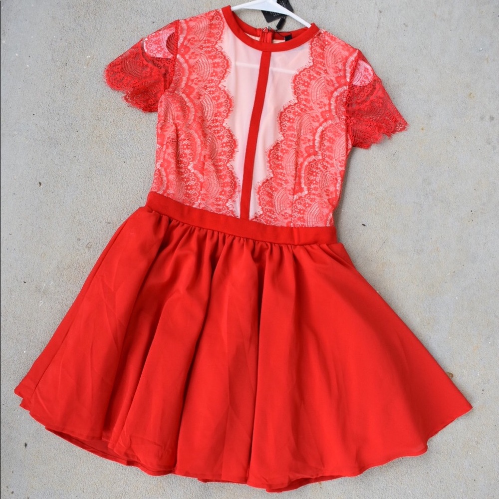 BRAND NEW Red Dress - Missguided
