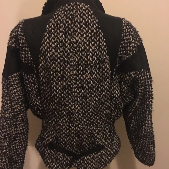 Vintage Genuine Leather Coat Size L - Picture 4 of 6