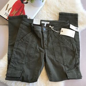 joie okana cropped cargo pants
