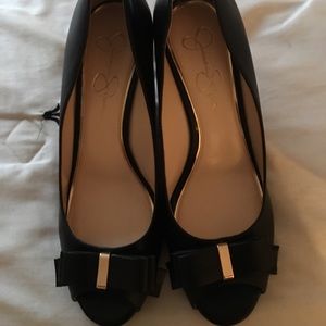 Jessica Simpson wedge heels. New without tags