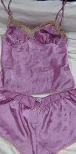 Victoria secret satiny pj set