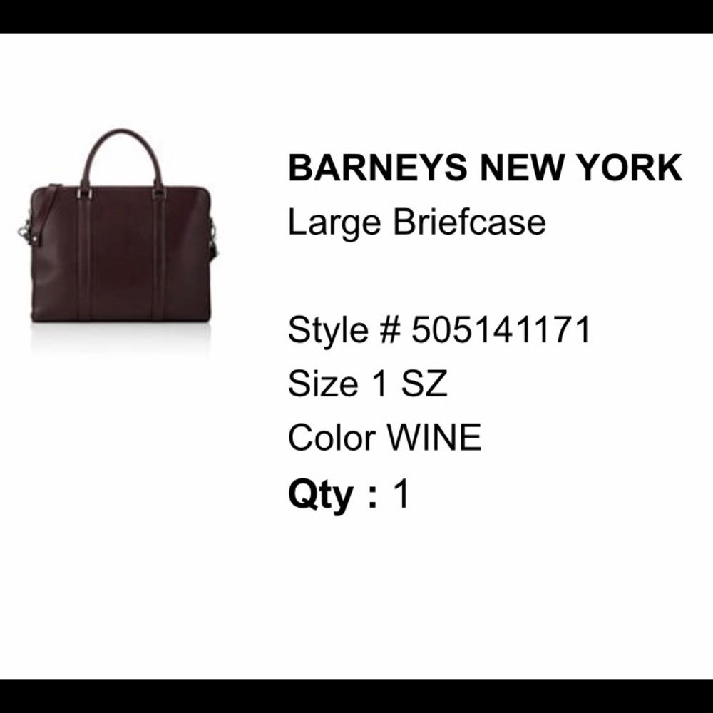 Barneys Briefcase
