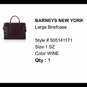 Barneys Briefcase