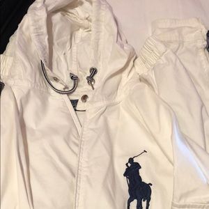 Men’s Polo lightweight jacket. Size large