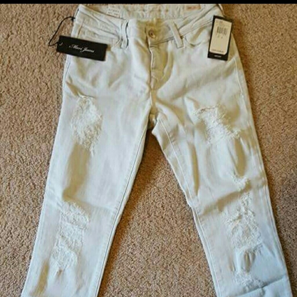 《ADA》Sexy Boyfriend Jeans•Destructed Vintage - Picture 5 of 8