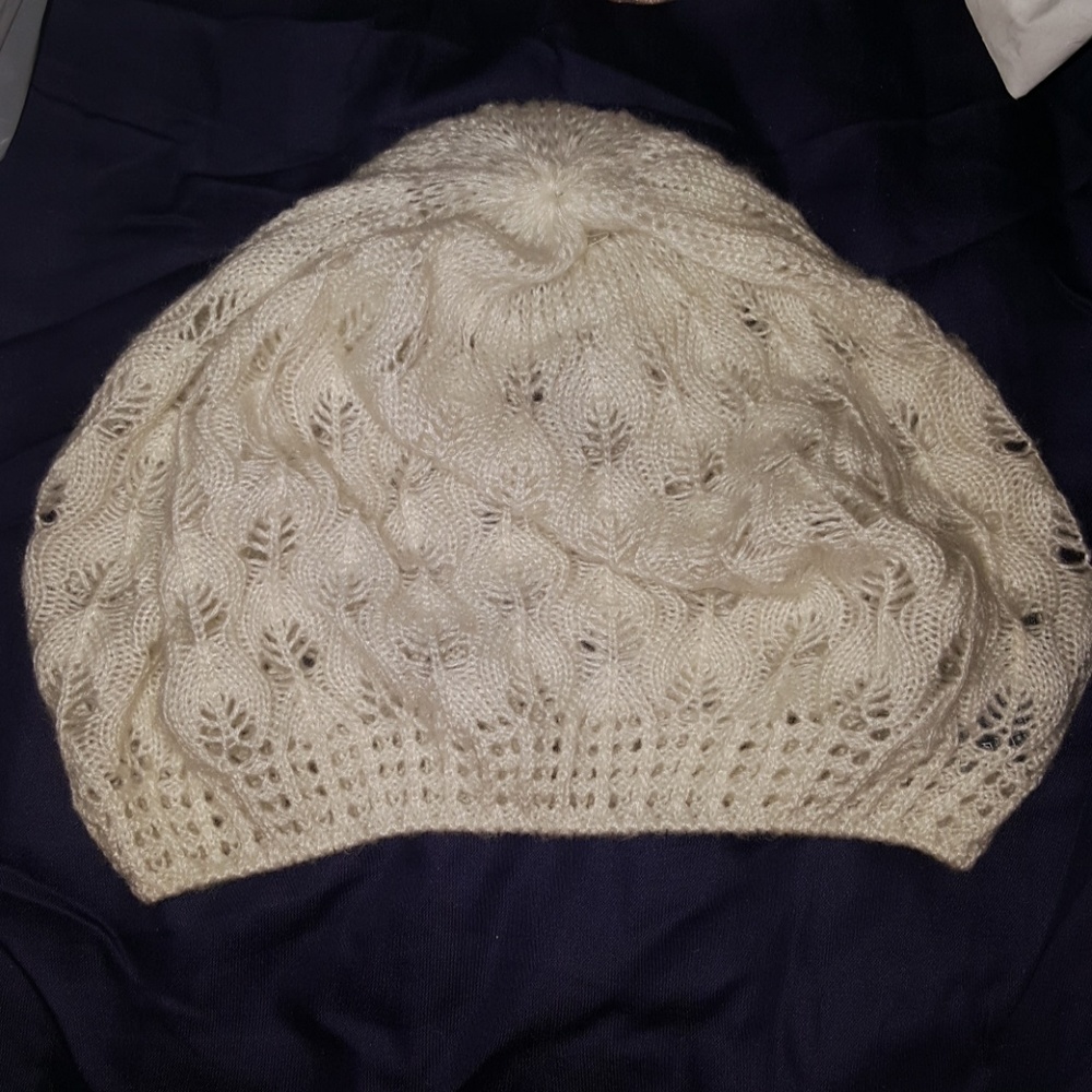 White beenie