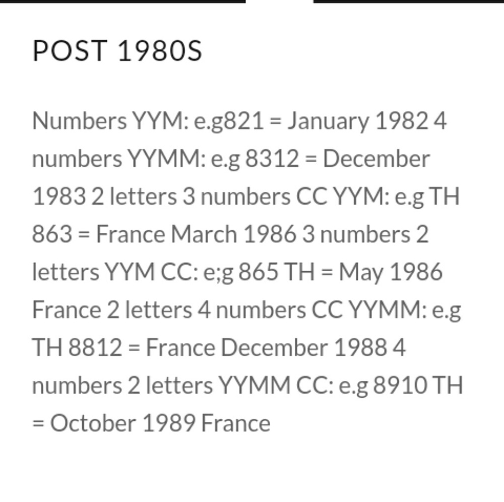 Date Codes - image 2