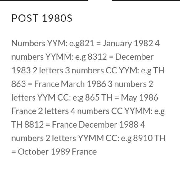 Date codes - Picture 2 of 7