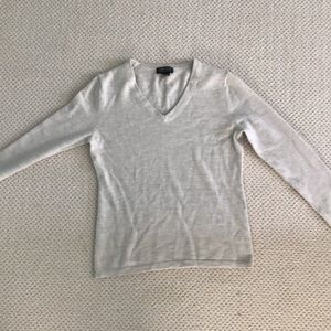 Cream cashmere sweater