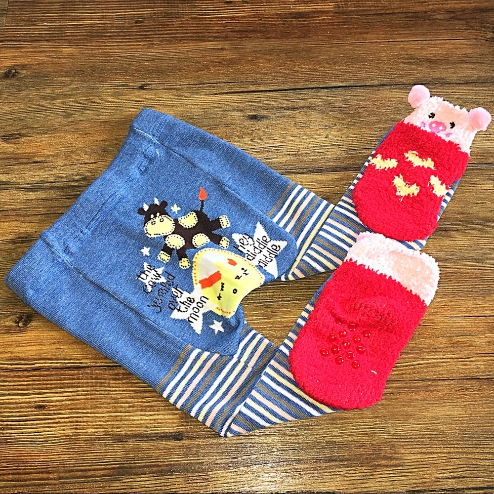 Happy Butt Leggings➕My Lil Pet Socks