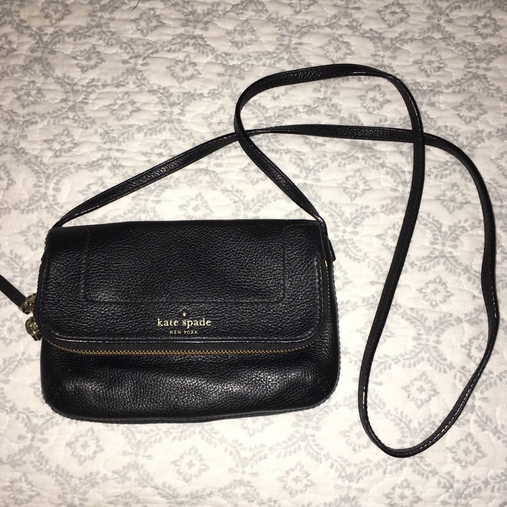 SOLD-Ⓜ️Kate Spade Black crossbody purse