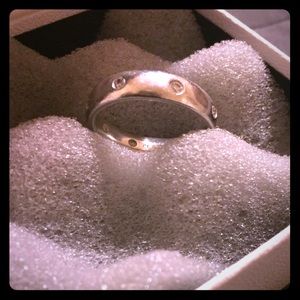 Platinum Diamond Wedding Band