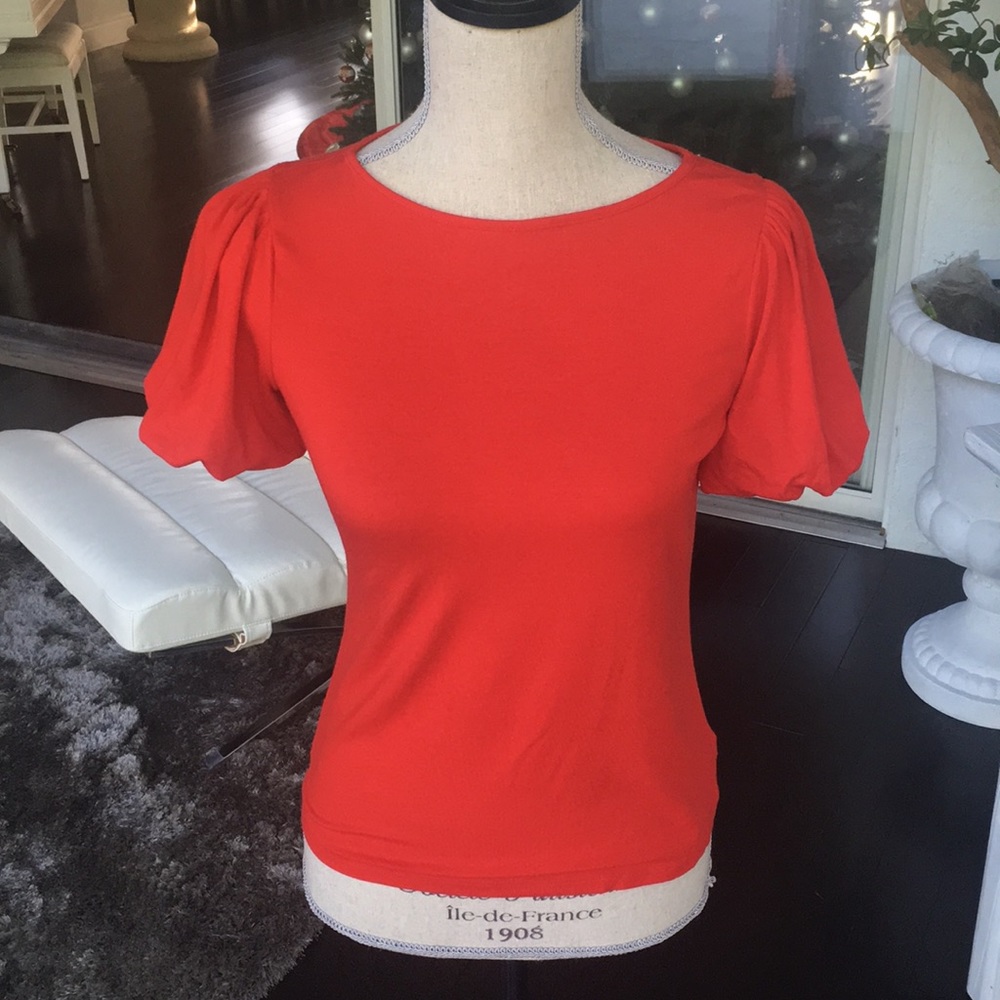 LAUREN RALPH LAUREN  red top.