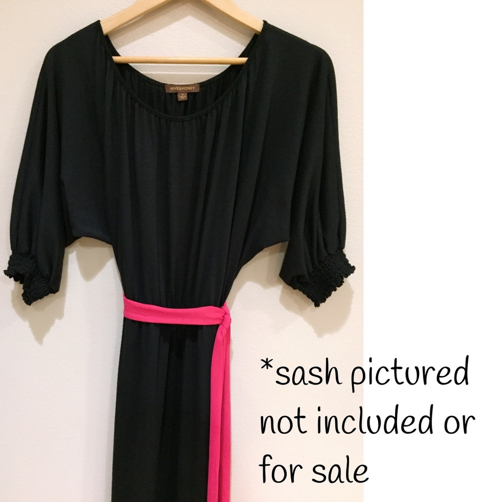 Honey Punch Jersey Stretch Maxi Dress M