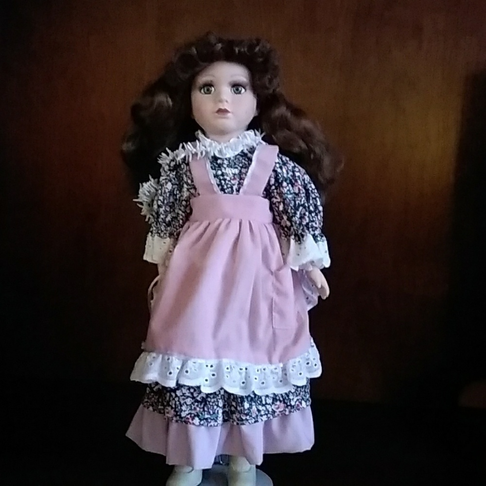 Collectible porcelain doll