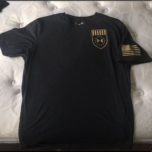 Under Armour wounded warrior tee.