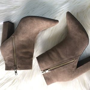Nude High heeled booties!!