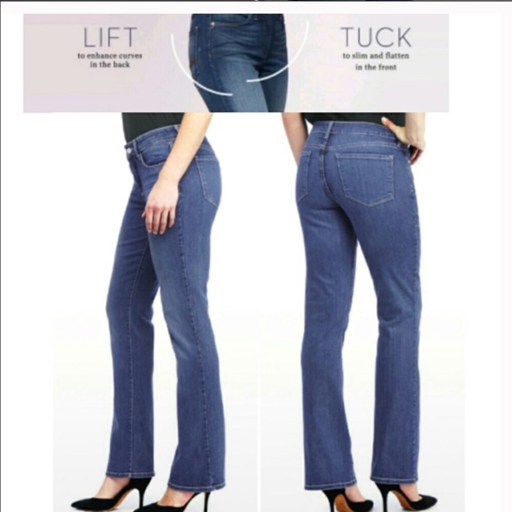 NYDJ LIFT TUCK BLACK DENIM - Picture 4 of 7