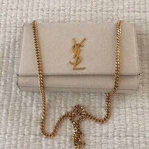 Authentic YSL cream with gold chain