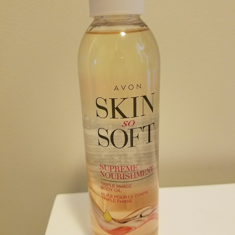 Avon skin so soft bath oil