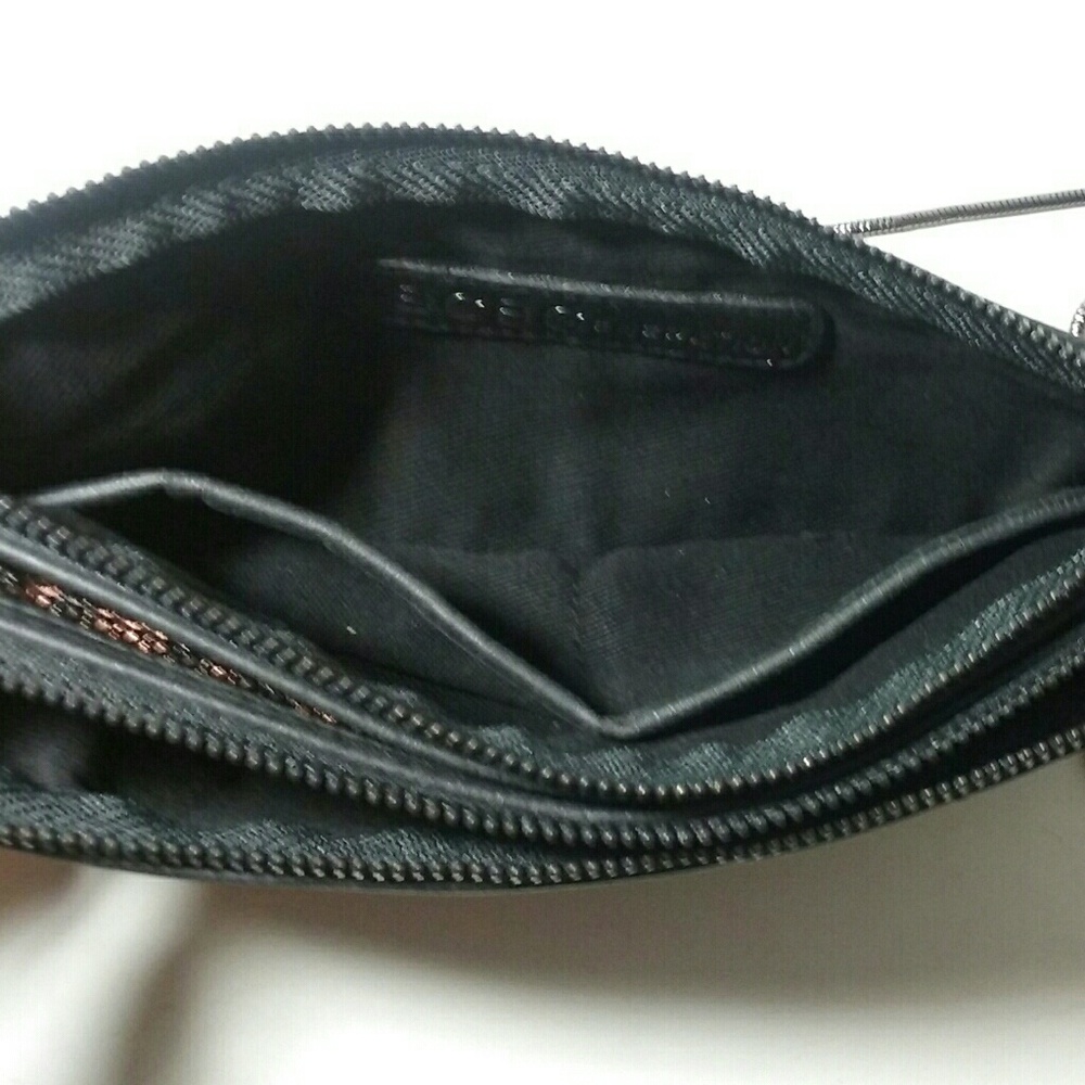 Bcbgeneration Stripes Sequin Purse - image 3