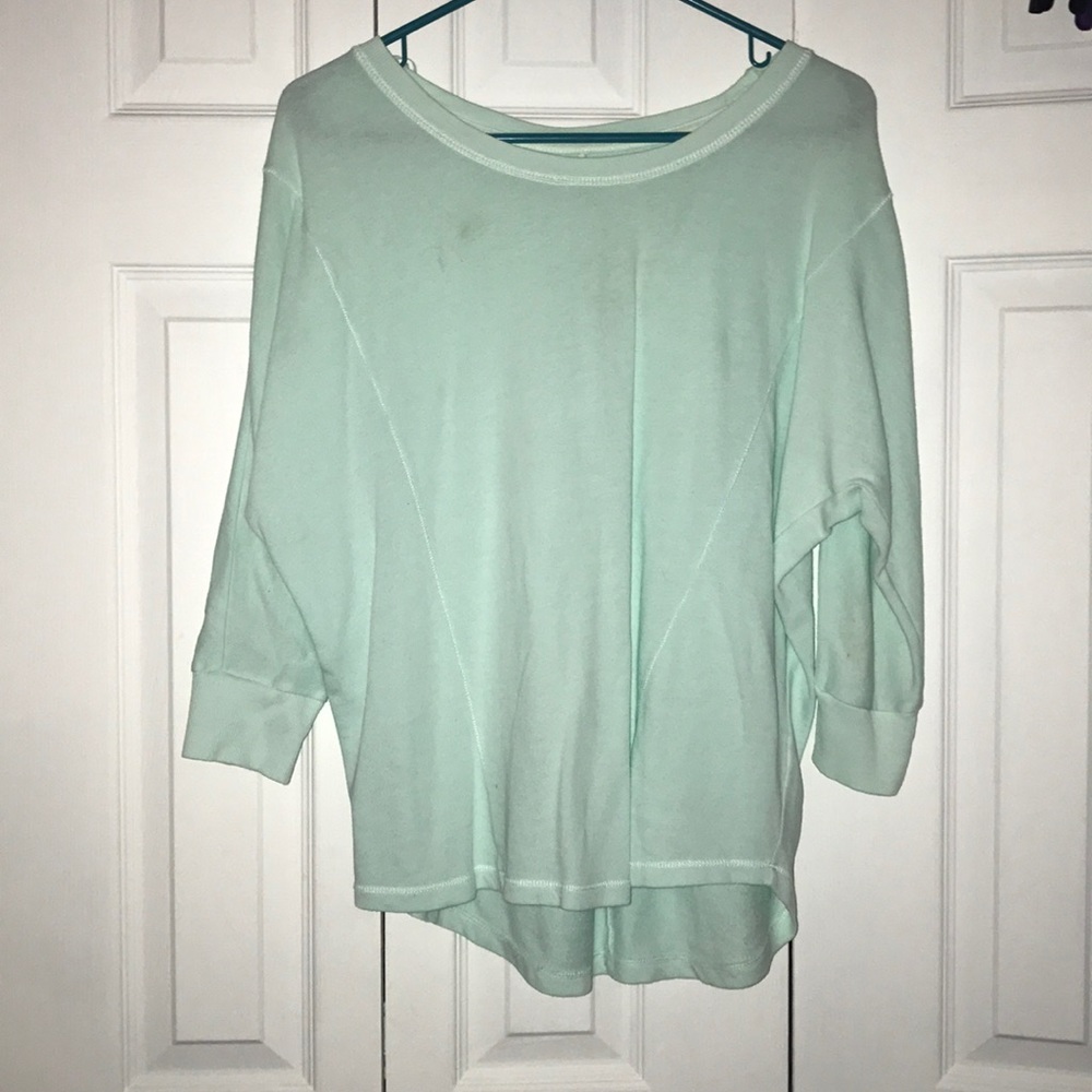 Light blue dolman shirt
